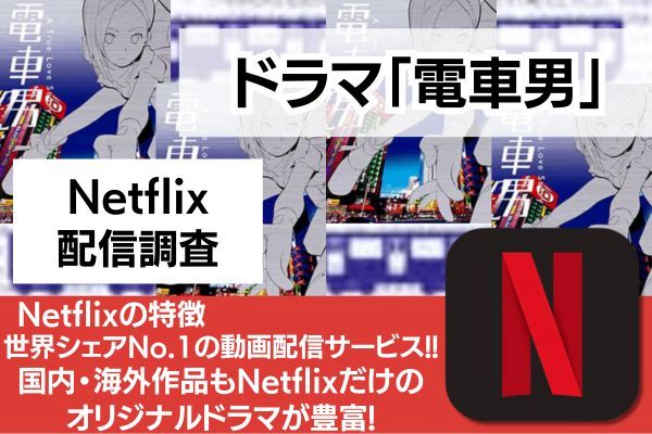 ドラマ「電車男」
Netflix　配信調査