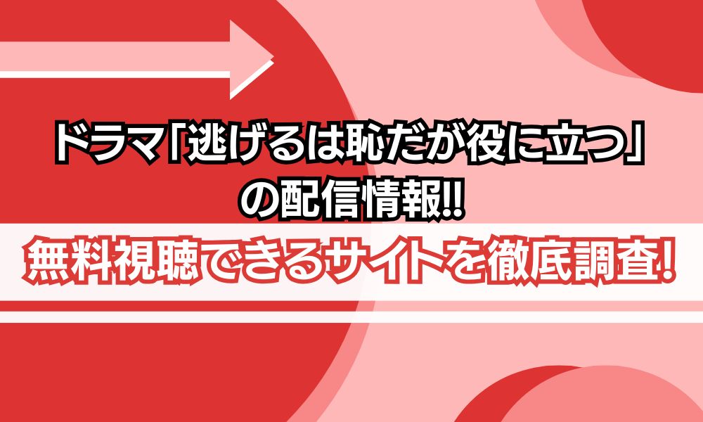 逃げるは恥だが役に立つ 配信