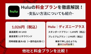 Hulu 料金プラン