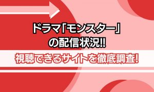 ドラマ モンスター 配信