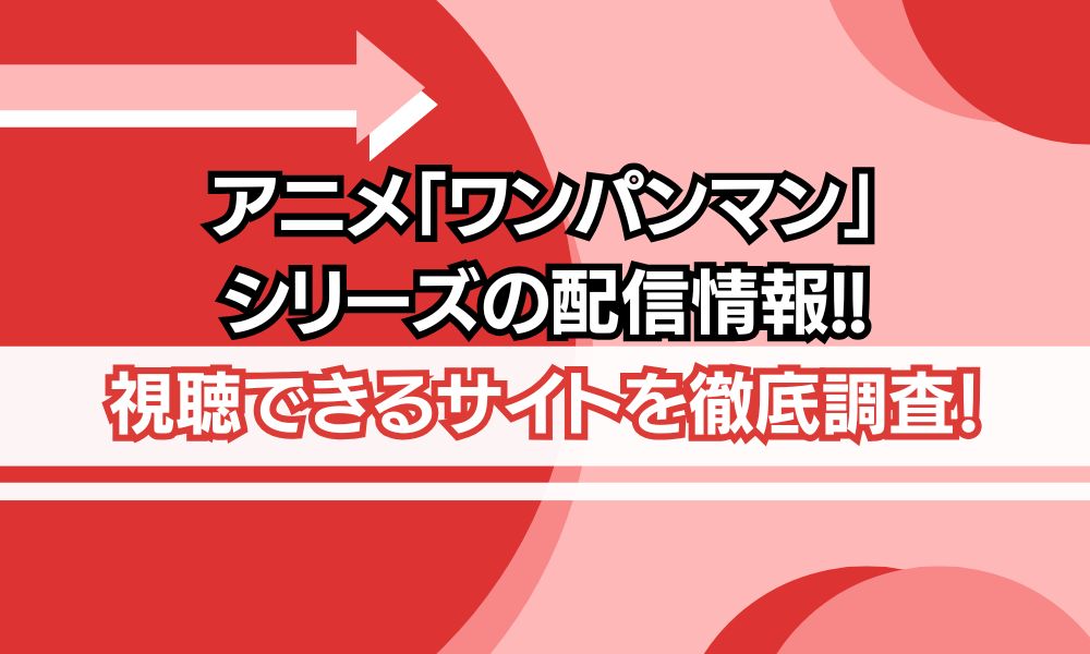 アニメ ワンパンマン 配信