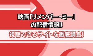 リメンバー・ミー 配信